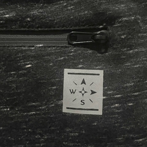 WAYSIDE • Space Black Zip Pocket Shorts - Picture 4 of 4